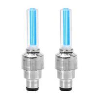 LED Light atmosphère Lampes lumière type bâton lampe néon VTT lumière roue Spokes lampe de voiture des pneus Valve Cap décoratif Lan