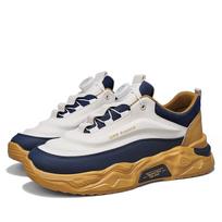 new sports casual shoes rotary buckle student tide shoes male youth street fashion men's shoes non-slip running shoes 44