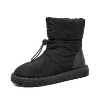 Women Boots Warm Fur Snow Boots for Winter Shoes Woman Comfort Casual Ankle Cotton Shoe Footwear Botines De Mujer Tendencia 35