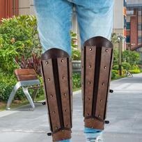 Pirate Boot Covers for Men Knight Leg Costume Accessory Festival Larp ruda