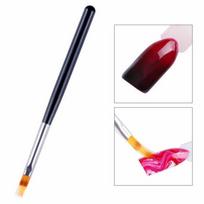 Ombre Pinsel Schwarz nagų dailė Nagel Bürste Pen Farbverlauf Kampinsel gradientas black