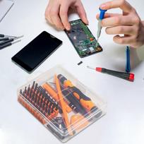 Screwdriver Repair Kit Computer Tool Kit Precision Screwdriver Kit Computer Repair Kit Electronics Tool Kit Multi-Function oranžinė