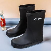 FashionLoafers Lietaus Batai Vyrams Wellies Vandens Žmogaus Batai PVC Plati Nosies Plastikiniai Galošai Miesto Purvo Guma 2024 Lauko Bevarstymo Pigūs 35