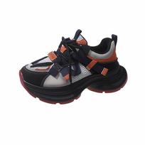 Fashion Women's Thick Sole Casual Sports Shoes Autumn New Running Shoes Lace-up Designer 2024 Trendy Fashion Sports Shoes Anti-Slip 40 žalia