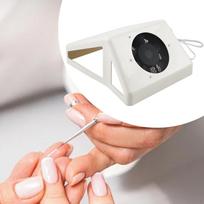 Nail Dust Collector Easy to Clean for Polishing Practical Cleaning Tool white
