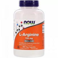 NOW Foods - L-Arginine, 700 mg, 180 Veg Capsules