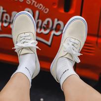 Super Fire Canvas Shoes Classic Shoes Hong Kong Style Versatile Casual Shoes Korean Version Ulzzang Niche Board Shoes 39 smėlis