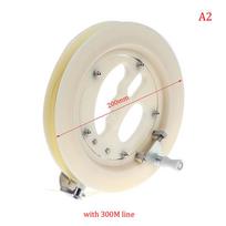 16cm/20cm/22cm aitvaro ritė ABS plastiko aitvaro ritės rankena vyniotuvas skraidymo įrankiai beige