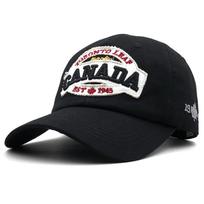 Snapback Cap for Women Cotton Baseball Caps CANADA Maple Embroidery Hat Men Hip Hop Hats white