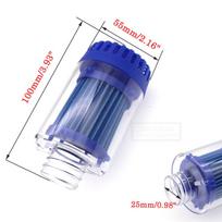 25mm Air Diesel Parking Heater Intake Filter Silencer ABS Fit For Car Truck VAN Camper Blue blue