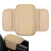 Car Armrest Pad Elbow Rest Cushion Cover With Storage Pocket Center Console Arm Rest Protector Mat juoda