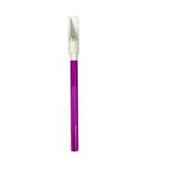 Non-Slip Metal Scalpel Knife Tools Kit Cutter Engraving Craft knives + 5pcs Blades Mobile Phone PCB Repair Hand Tools violetinė