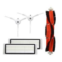 Robotų dulkių siurblių dalys Xiaomi Roborock 1S S50 S51 S52 S55 HEPA filtras Šoninis šepetys Pagrindinis šepetys Priedai CHINA