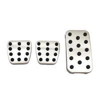 Car Foot Pedals For Honda Civic FC FK 2016-2024 2017 2018 2019 2020 Accelerator Brake Non-slip No Drilling Alloy Cover Pads Part