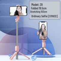 „Bluetooth“ integruota „selfie Stick“ ir trikojis mobiliesiems telefonams – išplėstinė versija Z5SZ6Z8S