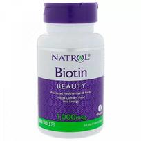Natrol- Biotin, 1000 mcg, 100 Tablets