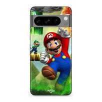 Coque - MANIACASE - Google Pixel 8a Pro - Silicone - Souple - Super Mario Bros juoda