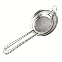 3 vnt. rinkinys, smulkaus tinklelio kiaurasamtis šaukštas, nerūdijančio plieno sietelio rinkiniai, daugiafunkcis maisto kiaurasamtis su ilga rankena 3pcs