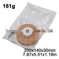 4-Inch Pneumatic Glue Removal Disc, 20MM Rubber Grinding Wheel for Car Tire Polishing.