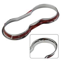 Car Interior Cup Drink Holder Cover Trim For Opel For Vauxhall Mokka For Buick For Encore 2012-2018 Chrome Holder Cover Trim CHINA gray