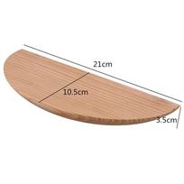 Paulownia Wall Shelf Solid Wood Wall-mounted Decoration Storage Rack Home Living Room Background Wall Organize Decorative Shelf