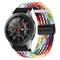 Tinka Huawei Samsung išmaniesiems laikrodžiams su magnetine sagtimi ir nailoniniu dirželiu 20mm