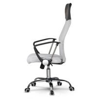 Ergonomiška biuro kėdė - Sidnėjus - Pilka - Reguliuojamo aukščio - Šiuolaikinio dizaino - 1 vieta pilka