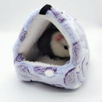 Warm Hamster House, Sleeping Nest, Soft Guinea Pig Small Animal Bedding House for