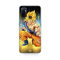 Oppo A32 GOKU KNEE ON THE GROUND Case Maniacase juoda