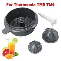 Juice Extraction Separation for Thermomix TM6/TM5 Orange Physical Press Pure Citrus Juicer Food Processor Box Container Cutter black
