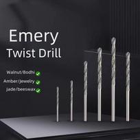 Diamond Twist Drill Bit for Jade, Beeswax, Crystal, Amber Beads & Punch Needle Diamond twist drill 0.8mm