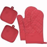 Kitchen Baking Oven Gloves Heat Resistant Oven Mitts Microwave Gloves Non-Slip Gloves for Unisex Kitchen Baking Tools Bakeware