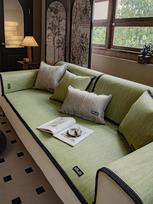 Sofos užvalkalas šiaudinis kilimėlis Vasarinis miegamasis kilimėlis Svetainė sofa sėdynės pagalvėlė Sofos užvalkalas vynmedžio kilimėlis 60x60 gray