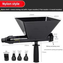 Electric Caulking and Grouting Gun for Doors and Windows Nylon shell + metal stirring rod, cement gun