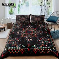 Namų gyvenimas Prabangus 3D paisley patalynės komplektas Patogus antklodės užvalkalų komplektas Pagalvės užvalkalas Vaikų patalynės komplektas Karalienės ir Karaliaus EU/US/AU/UK dydis EU single(135x200cm) gray