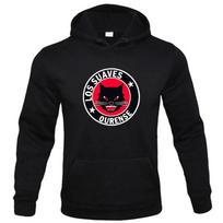 Printed Men's Hoodies Casual Tops Rap Sweatshirts Round Collar Unisex Long Sleeve Pullovers S juoda