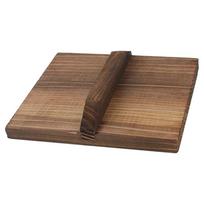 Cooking Pots Camping Frying Pan Lid Wok Japanese Wooden Cover Kitchen Gadget Square