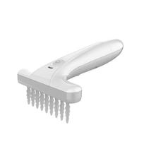 Electric Pet Comb: Rotary Detangling Tool for Long-Haired Dogs & Cats 0101-121 white