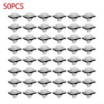 50x Nylon Moulding Clips Rocker-Panel Retainer W/ Sealer For Hyundai 87756-2E000 gray