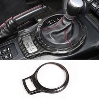 Carbon Fiber Car Door Handle Center Console Gear Panel Air Outlet Frame Cover Trim For Toyota 86 Subaru BRZ SCION FR-S 2012-2020 gray