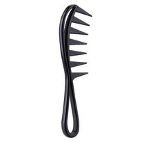 Hair Detangling Brush Hairdressing Styling Tools Anti-Static Brush Wide Tooth Plastic Comb Salon Hairdressing Comb pilka