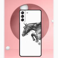 Horse Pony Pattern Case For Samsung Galaxy S22 S23 S24 Ultra Note 20 10 S8 S9 S10 Plus S21 S20 FE Soft Cover Galaxy S24 Plus