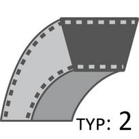 Pasek Murray Napęd /19.8X1153/ Ro10913