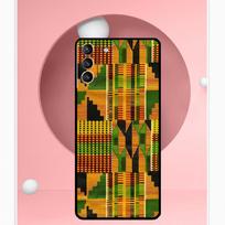African Wax Print Design Case For Samsung Galaxy S24 Ultra S22 Plus S20 S21 FE S8 S9 S10 Note 10 20 S23 Ultra Cover Galaxy S24