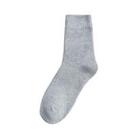 Patogios moteriškos storos kilpinės kojinės: Puikiai tinka rudeniui ir žiemai, neslepia grindys. One Size, Non-Fleece šviesiai pilka spalva