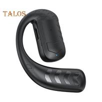 Su Bluetooth suderinamos belaidės ausinės, stereo garsas, stiprūs žemi dažniai, ausies lankelio dizainas, stabilus ryšys, įdedamosios ausinės, sportinės ausinės juoda