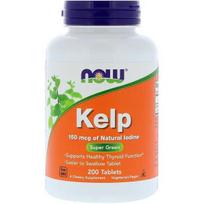 Now Foods - KELP 150mcg.,  200 TABS