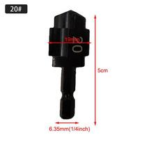 1/3Pcs Hexagon Shank Water Pipe Expansion PPR Lifting Stepped Drill Bit For Plumber Repairing Step Drill 20/25/32mm