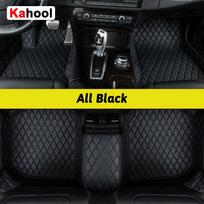 KAHOOL Custom Car Floor Mats For Tesla Model 3 Auto Carpets Foot Coche Accessorie 2017-2022