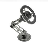 Magnetic Car Phone Holder 360Degree Rotating Metal Bracket Foldable with Ventilated Magnet GPS Stand Cars Accessories for Phones juoda